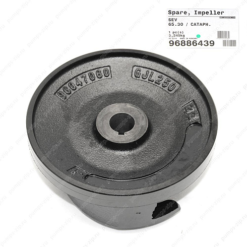 Рабочее колесо Grundfos Impeller SEV.65.30, cataph, 96886439