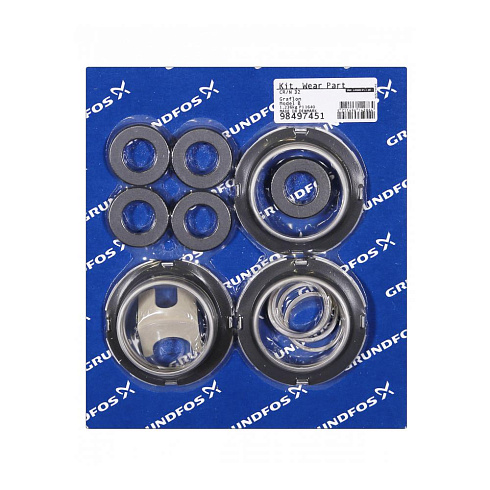 Комплект быстроизнашивающихся деталей Grundfos Kit, Wear parts CR/N32 3-7, Graflon, 98497451