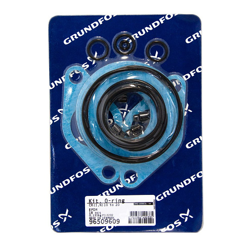 Комплект уплотнительных колец Grundfos Kit, O-ring CR(I)N 10-20, EPDM, 96509609