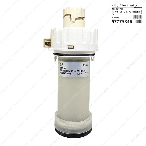 Поплавковый выключатель Grundfos Kit, Float switch with micro switch C-3, 97775346