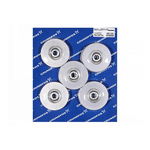 Упаковка рабочих колёс Grundfos Impeller cpl. CR10, bulk, 10шт, 96538796