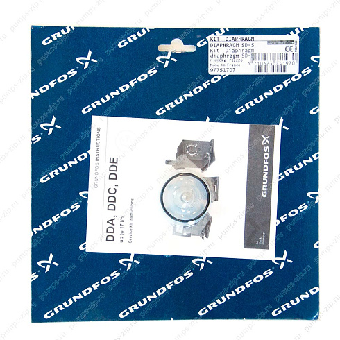 Комплект мембраны Grundfos Kit, Diaphragm SD-S, 97751707