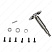 Комплект вала насоса Grundfos Kit, Pump shaft D24-D60 1.4408, 96847108