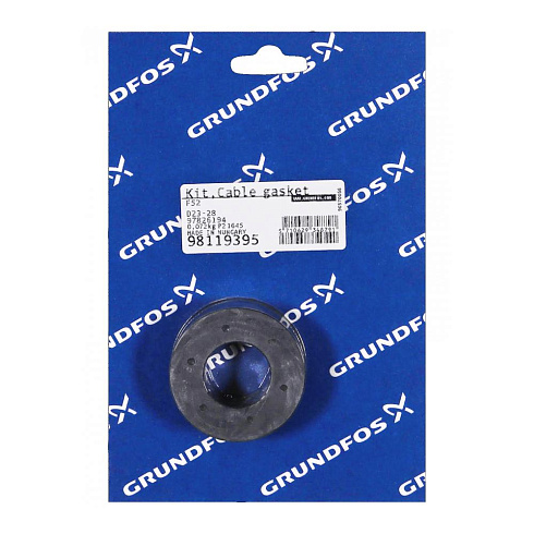 Комплект прокладок кабельного ввода Grundfos Kit, Cable entry gasket D23,5-28 F52, 98119395