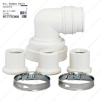 Комплект уплотнений Grundfos Kit, Rubber parts WC1, 3, C, CWC-3, 97775366