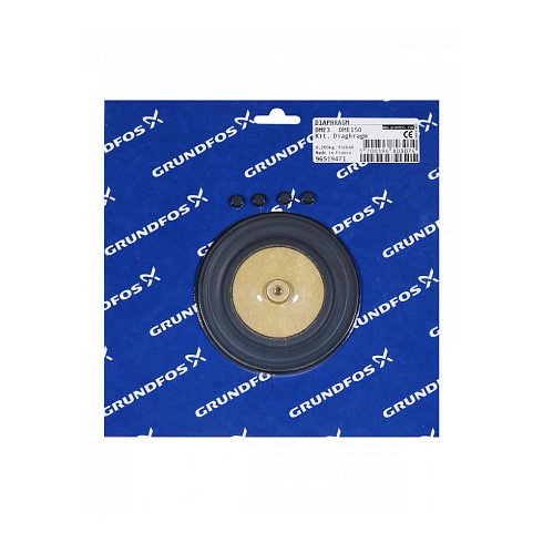 Комплект мембраны Grundfos Kit, Diaphragm DME3 DME150, 96519471