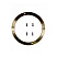 Комплект щелевого уплотнения Grundfos Kit, Wear ring D240/D290x15, латунь, 96939613