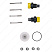 Комплект клапана и мембраны Grundfos Kit, Valve/Diaph. SD-M-PVC/V/C-1, 97751497