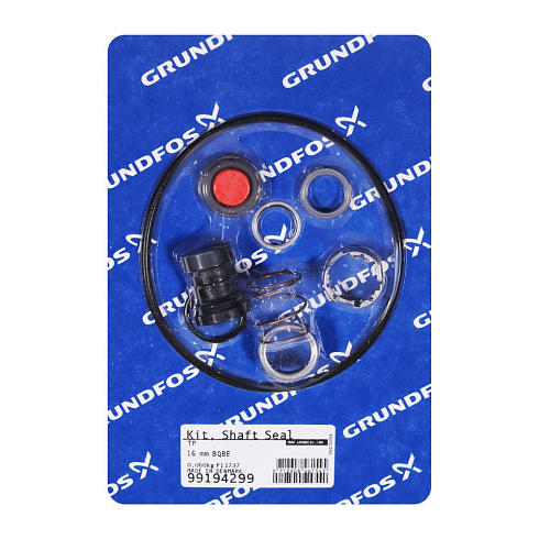 Комплект торцевого уплотнения вала Grundfos Kit, Shaft seal TP(D) 16 мм BQBE, 99194299