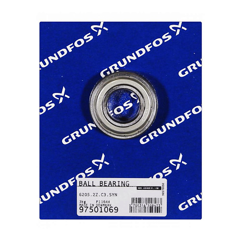 Подшипник Grundfos Ball bearing 6205.2Z.C3.SYN, 97501069