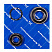 Комплект подшипников Grundfos Bearing kit, Motor, AMD, 95065451