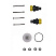 Комплект клапана и мембраны Grundfos Kit, Valve/Diaph. SD-M-PVC/V/C-1, 97751497