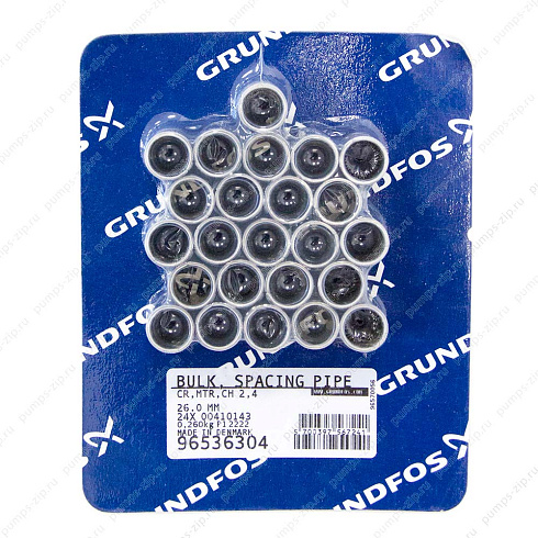 Упаковка втулок (24 шт.) Grundfos Bulk, Spacing pipe M 26.0mm (24 pcs.), 96536304