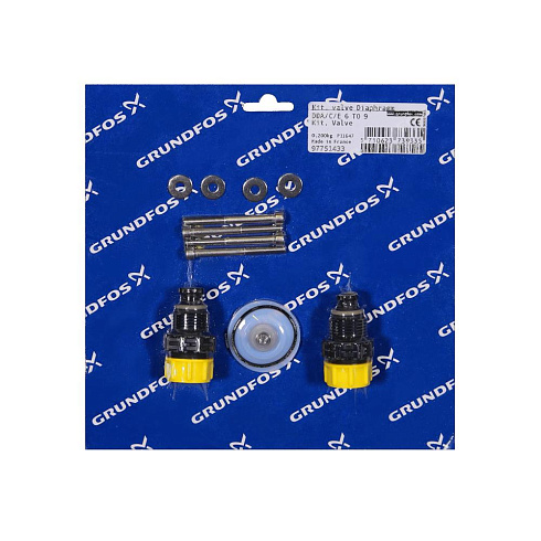 Комплект клапана и мембраны Grundfos Kit, Valve/Diaph. DDA/C/E 6-9 SD-S-PP/V/C-1, 97751433
