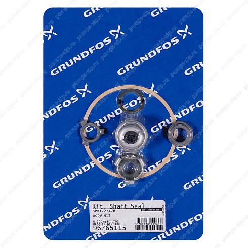 Комплект торцевого уплотнения вала Grundfos Kit, shaft seal AQQV, SPK1/2/4/8, 96765115