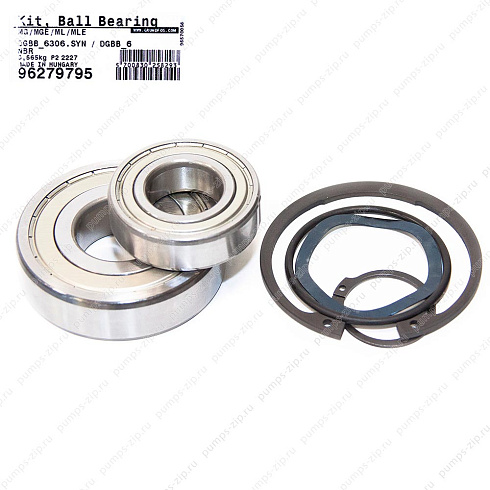 Комплект подшипников Grundfos Kit, Ball bearing complete, 6205 / 6306 MG/ML, 96279795