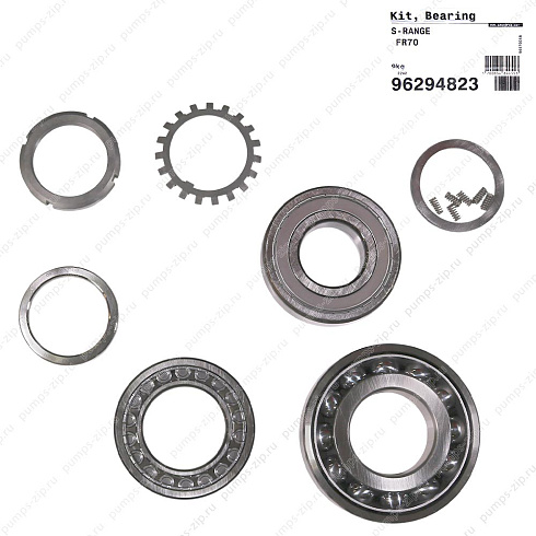 Комплект подшипников Grundfos Kit, S Fr 70 bearing kit, 96294823