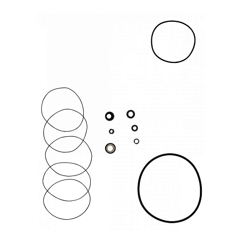 Комплект торцевого уплотнения вала Grundfos Kit, Shaft seal MQ, 96450696