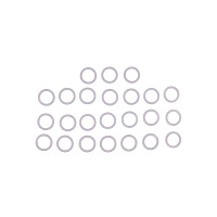 Упаковка проставочных колец Grundfos Neck rings 00400003, bulk, 24шт, 96536194