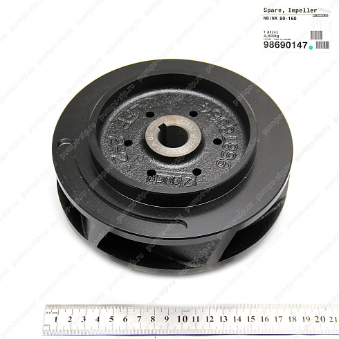 Рабочее колесо Grundfos Spare, Impeller NB/NK 80-160/175 CI, 98690147
