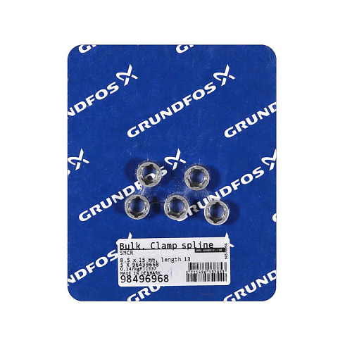 Упаковка хомутов Grundfos Clamp, lower, bulk, 5шт, 98496968