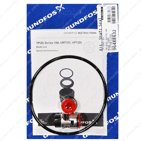 Комплект торцевого уплотнения вала Grundfos Kit, TP(D) shaft seal 12mm BQQE, 96488632