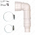 Патрубок резиновый с хомутами Grundfos Kit, Rubber parts D-2, 97775367