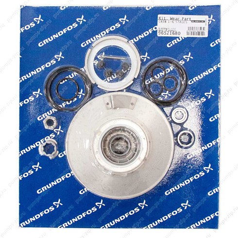 Комплект быстроизнашивающихся деталей Grundfos Kit, Wear parts CRT8 1-6, EPDM, 96521680