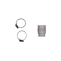 Патрубок резиновый с хомутами Grundfos Kit, Rubber parts D-2, 97775363