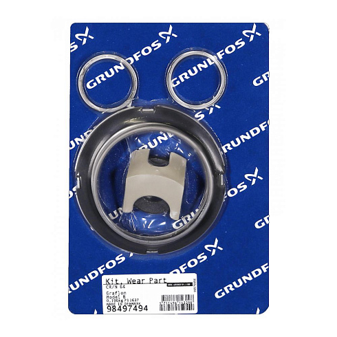 Комплект быстроизнашивающихся деталей Grundfos Kit, Wear parts CR/N 64 1-2, Graflon, 98497494