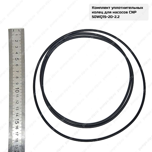 Комплект уплотнительный колец для насосов CNP 50WQ15-20-2.2, 18-08-90292