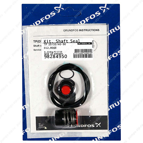 Комплект торцевого уплотнения вала Grundfos Kit, Shaft seal cpl. TP/12/O-ring BQQE, 98284950
