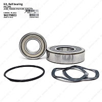 Комплект подшипников Grundfos Kit, Angular contact bearing, 6206.7308BE, MG/MGE/ML/MLE, 96279803