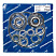 Комплект торцевого уплотнения вала Grundfos Kit, Shaft Seal LM/LP, NM/NP D22 RUUE/V, 985909