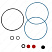 Комплект торцевого уплотнения Grundfos Kit, Shaft seal CR2/4 CRN2/4 BUBE, 405096