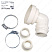 Комплект уплотнений Grundfos Kit, Rubber parts WC1, 3, C, CWC-3, 97775366