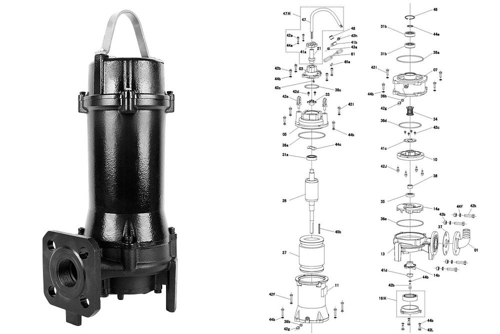SG.40 (A) 1,5-2,2 кВт, 2P