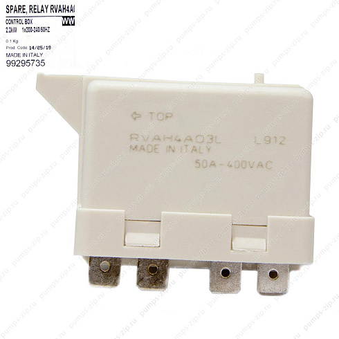 Пусковое реле Grundfros Spare, Relay RVA4A03L 50A, 99295735
