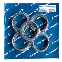 Кольцевое уплотнение, упаковка (10 шт.) Grundfos Bulk, O-ring EPDM 197X4 WRC (10 pcs.), 96536149