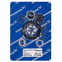 Комплект торцевого уплотнения вала Grundfos Kit, Shaft seal CRT8/16 AUUE (Mfg. after 0404), 96521638