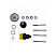 Комплект клапана и мембраны Grundfos Kit, Valve/Diaph. SD-S-PVC/V/C-1, 97751479
