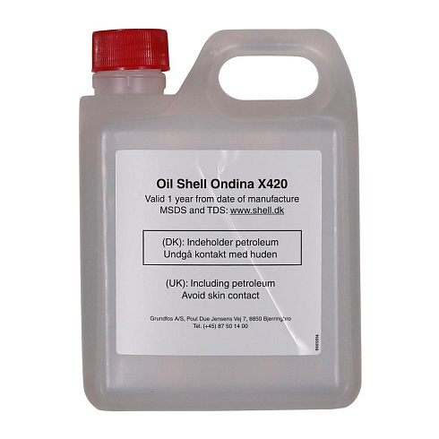 Масло Shell Ondina X420 1л, 96586753