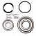 Комплект подшипников Grundfos Kit, Ball bearing 6204.SYN/6201.SYN, MG/ML71-80, 96279730