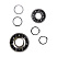 Комплект подшипников Grundfos Kit, S Frame 50 Bearing kit, 6307 + 3309, 96494648