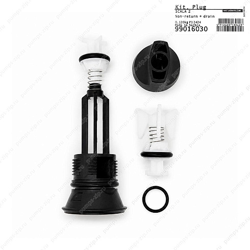 Комплект пробок и клапанов Grundfos Kit, Plugs and valves, 99016030