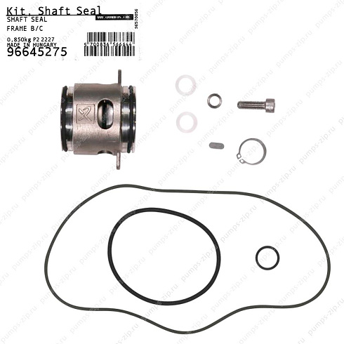 Комплект уплотнения вала Grundfos Kit, Shaft seal cartridge Frame B/C FKM, 96645275