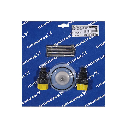 Комплект клапана и мембраны Grundfos Kit, Valve/Diaph. SD-L-PP/E/C-1, 97751461